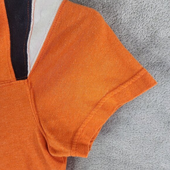 Womens Orange Nike OSU Cowboys Shirt V Neck Short Sleeve Oklahoma State Size S - Picture 5 of 11